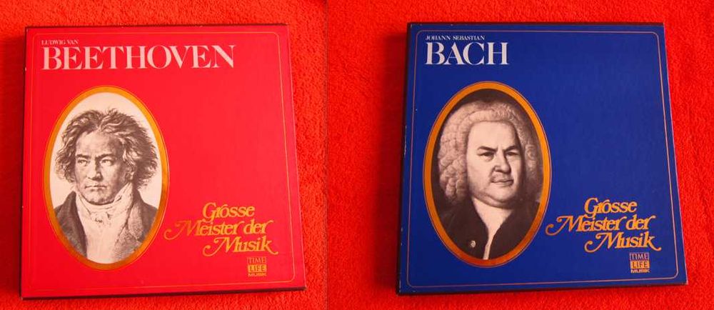 vinil Bach Beethoven  MaestriI Muzicii Kempff,Jochum,Richter cadou rar