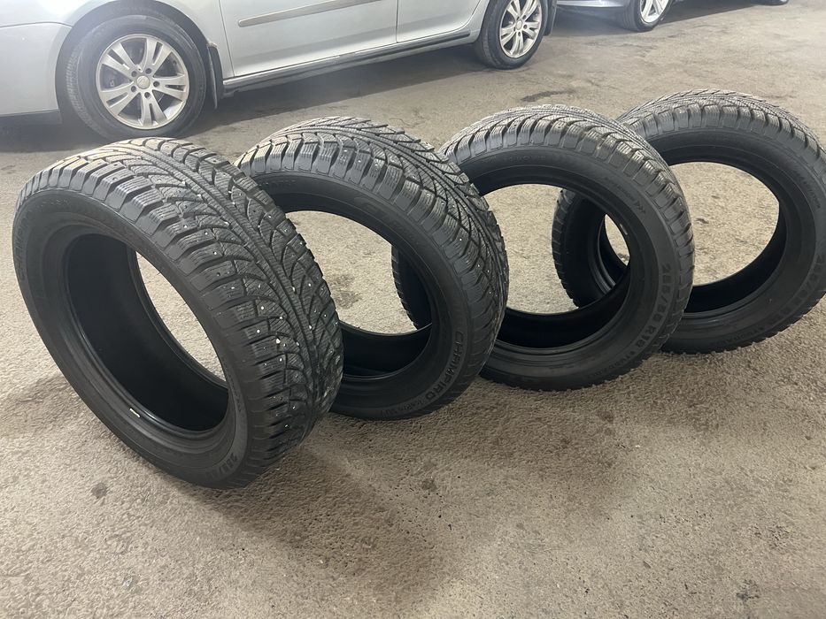Зимние шины R18  шипованные