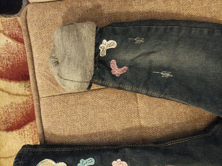 Джинсы зимние теплые