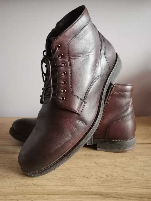 Естествена кожа мъжки боти 41номер LASOCKI - CCC
