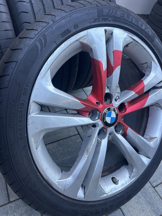 Vand jante bmw F30,F31,F32,anvelope,245.40.19R vara dot 2023 ca noi