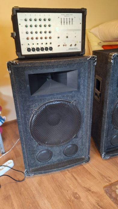Boxe Profesionale Cu Mixer si Microfon