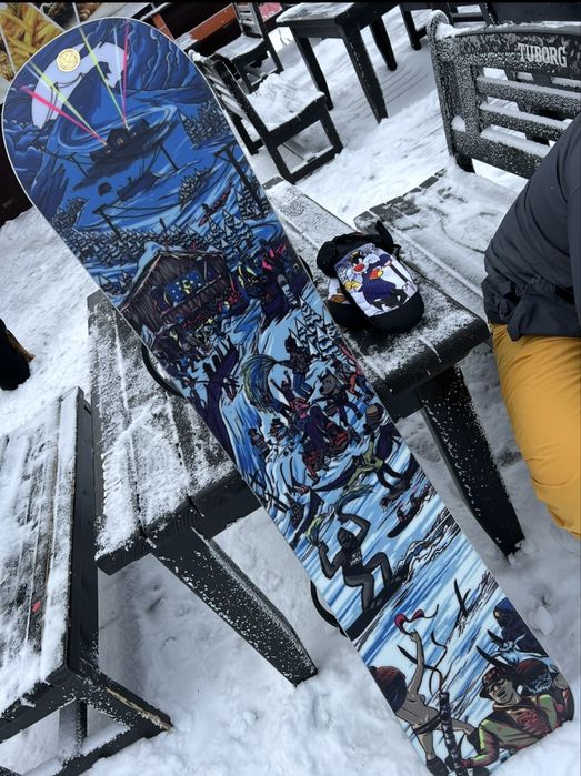 Placa snowboard DC