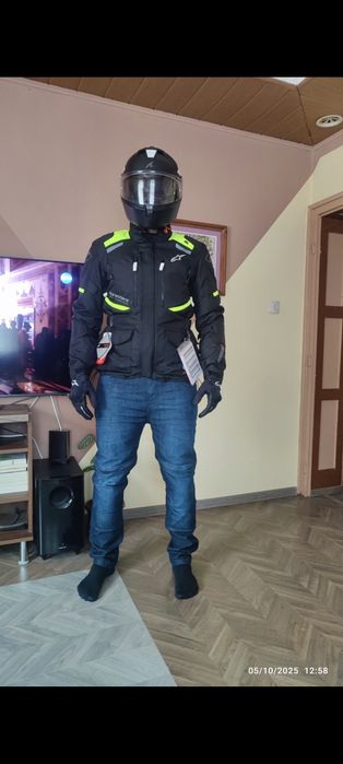 Текстилно мото яке ALPINESTARS ANDES V3 BLACK/YELLOW