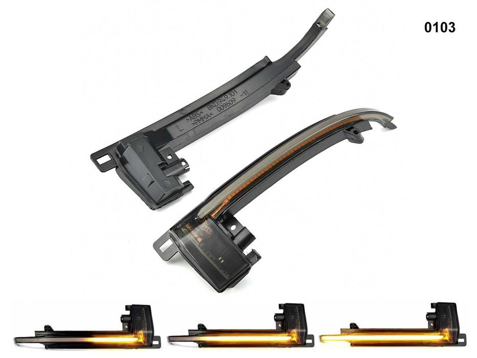 LED Lampi Semnalizatoare Dinamice Semnalizare Laterale AudiA4 B8 A5 A6