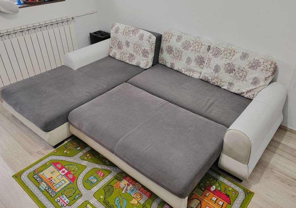 Canapea coltar extensibila