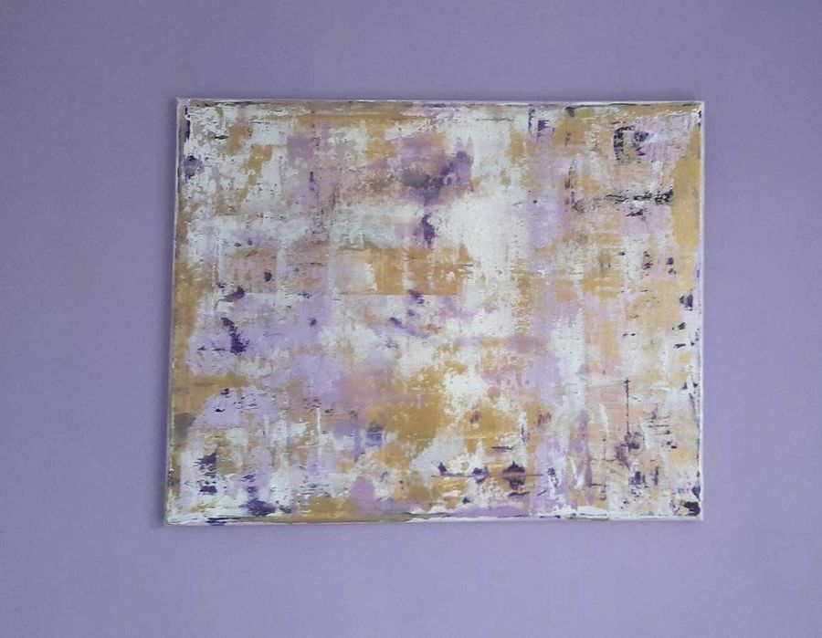 Абстрактна картина, акрил, 40х50 см