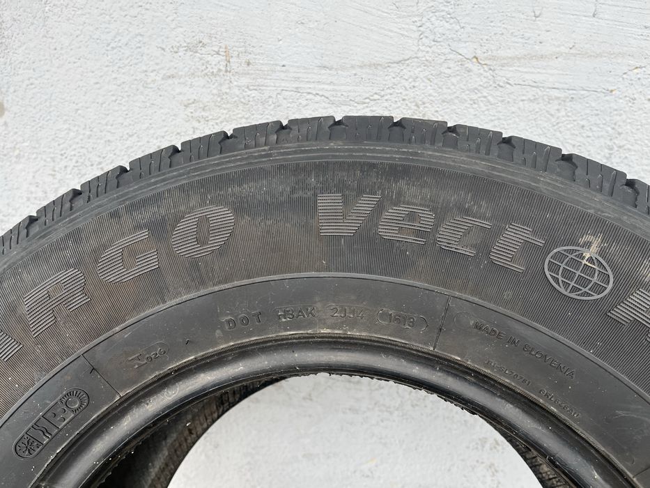 4 бр. всесезонни лекотоварни гуми 285/65/16C GoodYear DOT 1613 5-6 mm