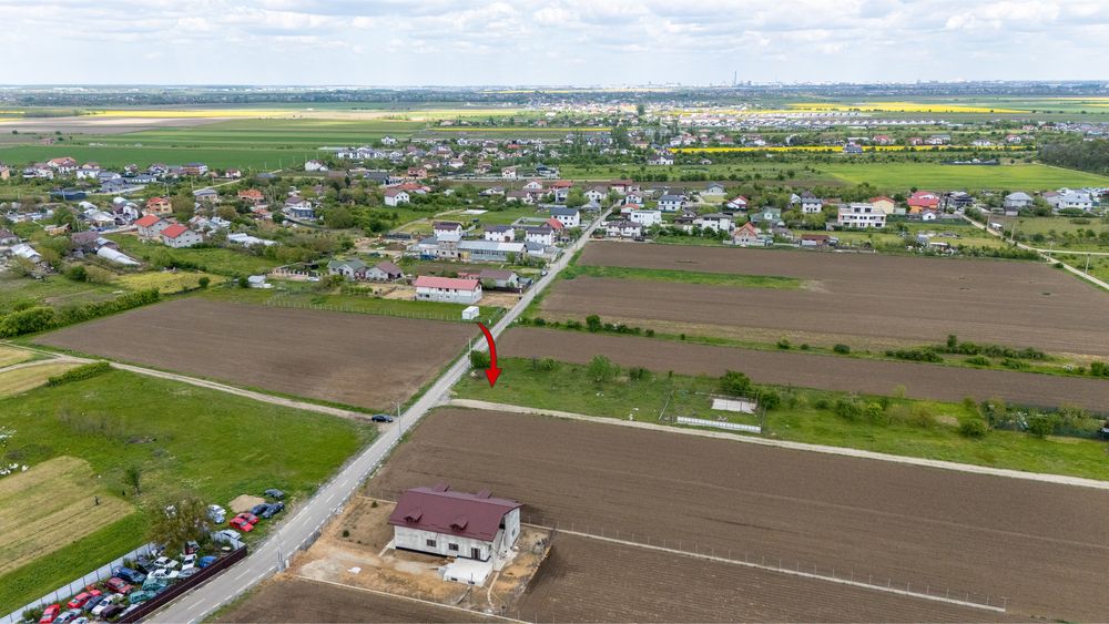 Teren Teghes Domnesti 600mp intravilan