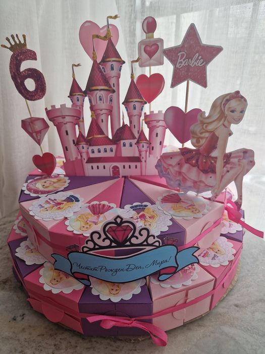 Картонена торта за детско парти