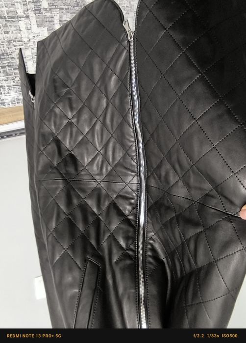 Продается кожанный плащ, Турция, 48/50