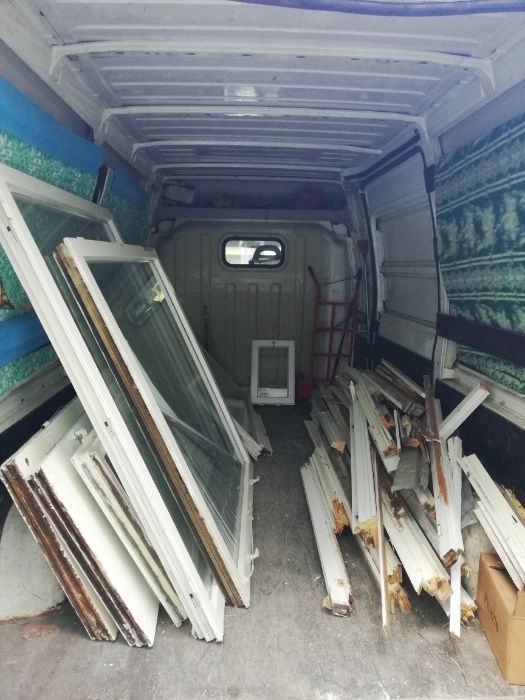 Изхвърляне стари мебели и електроуреди. Почистване мази.