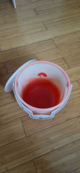 Тазик + ведро с крышкой