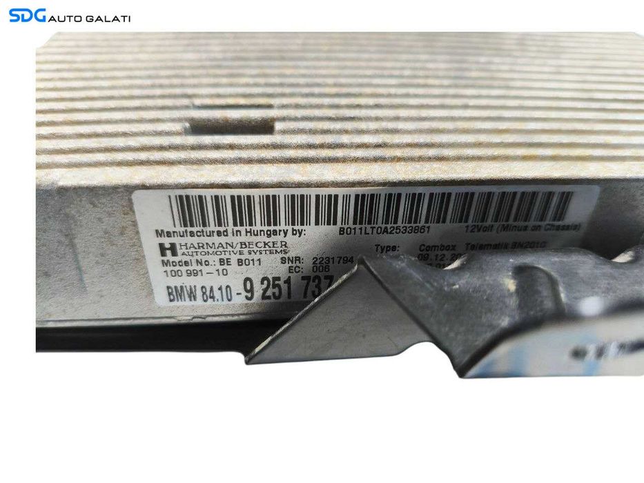 Unitate Modul Calculator Bluetooth BMW Seria 5 F10 F11 2009 - 2017 Cod 9251737 [LR1529]