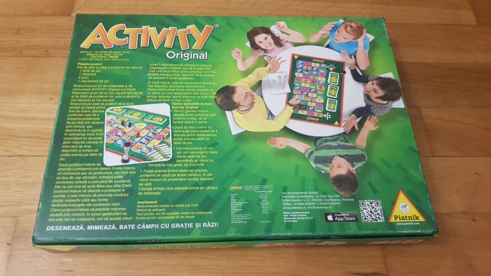 Activity Original, Crime