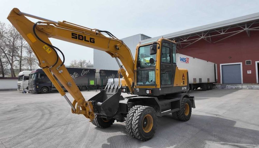мини экскаватор колесный SDLG EA775F