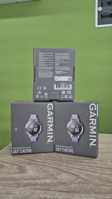 Smartwatch Garmin Lily 2 Active, 38mm, GPS, curea silicon, Purple