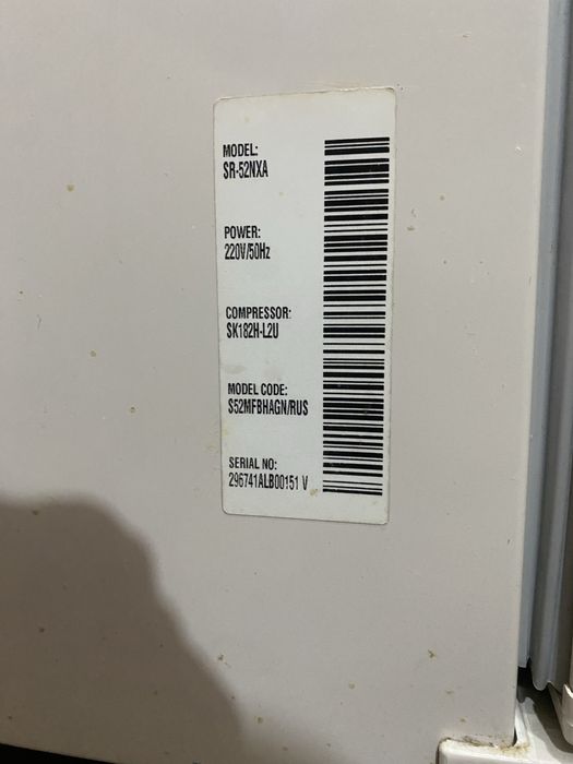 Холодильник samsung no frost