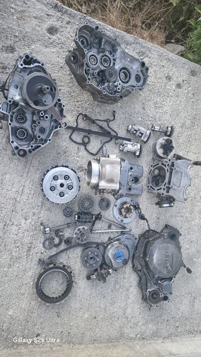 Yamaha wr 400 на части