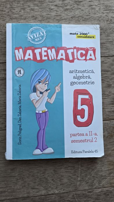 Matematică clasa 5. Partea a 2-a