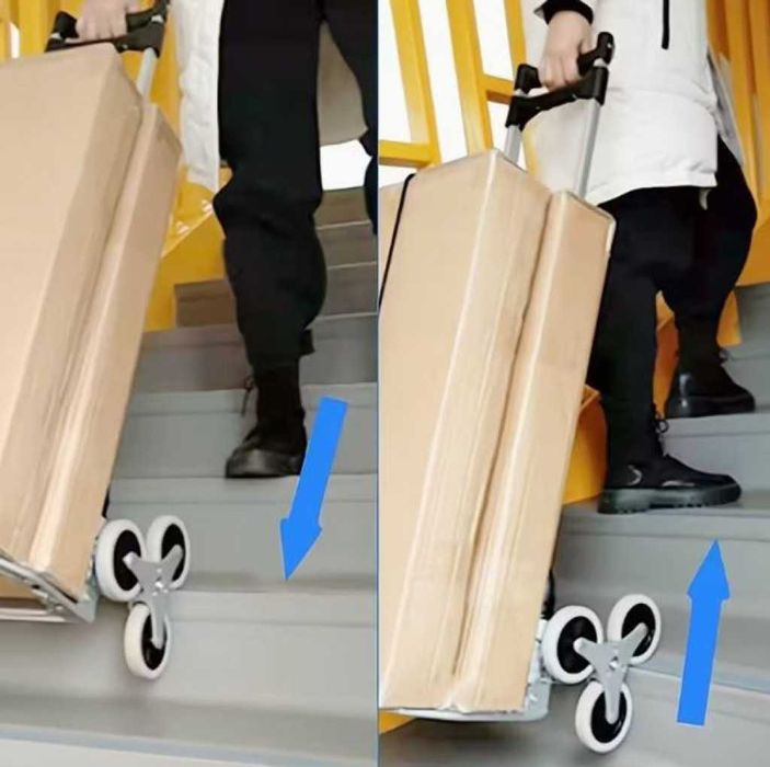 1бр/ Сгъваема количка за катерене по стълби – товароносимост до 70 кг