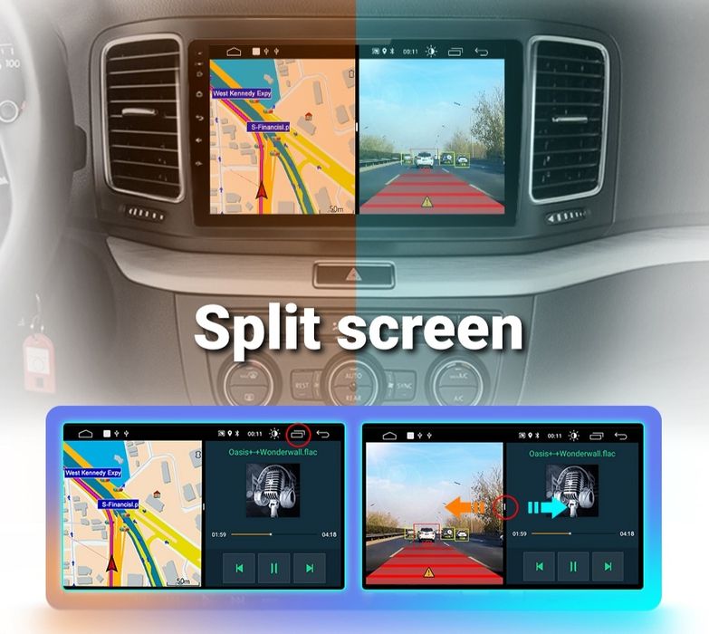 Navigatie Android dedicata Volkswagen Sharan (2012-2018)