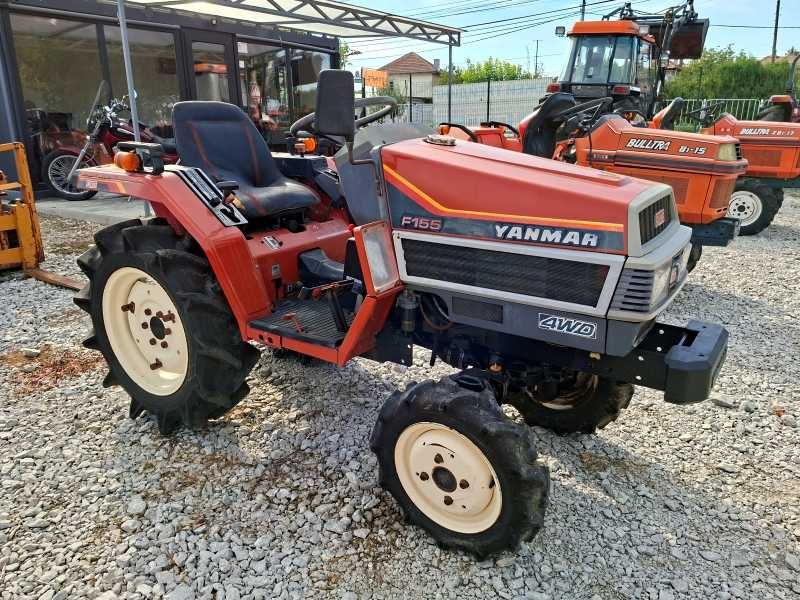 Японски трактор YANMAR F155 15 к.с. 4WD с фреза - ДЖЕЙ ТРЕЙДИНГ