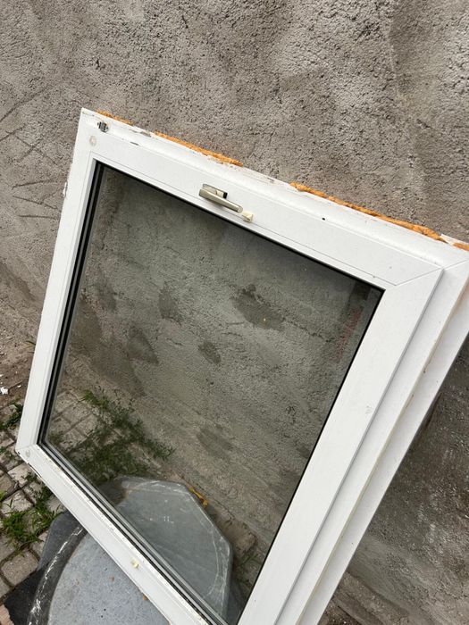 Geam termopan alb  112x121