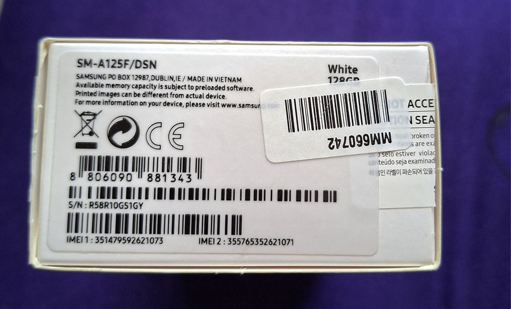 Samsung Galaxy A12-4GB/128GB