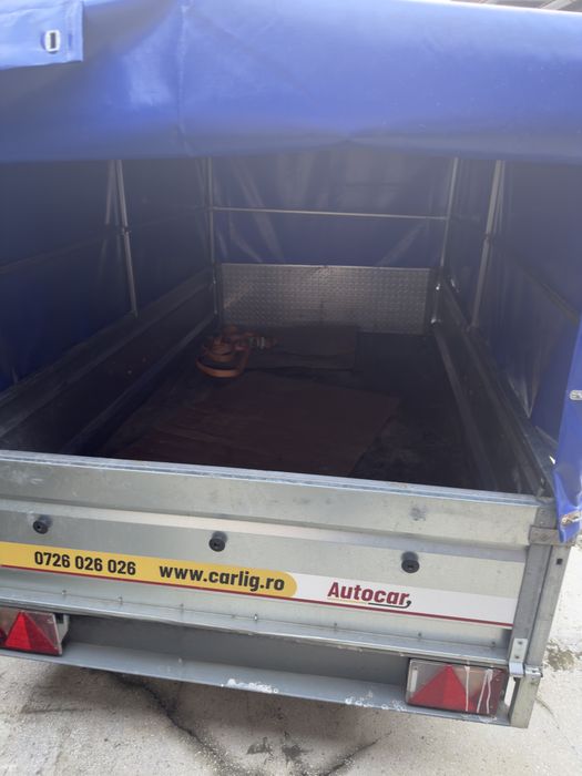 Remorca auto 750 kg basculabila