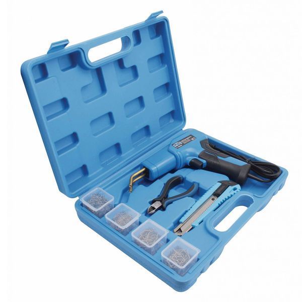 Пистолет за лепене и ремонт на пластмаса с аксесоари 50w asta