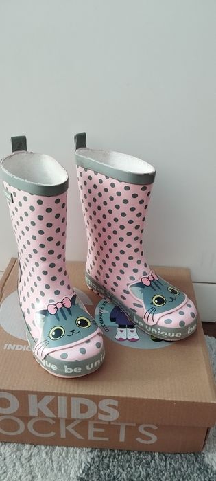 Сапоги резиновые на девочку