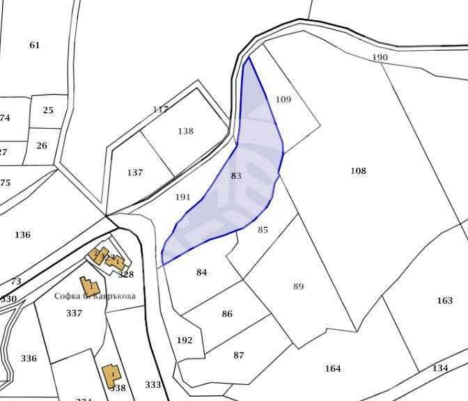 Земеделска земя в Куклен 71733