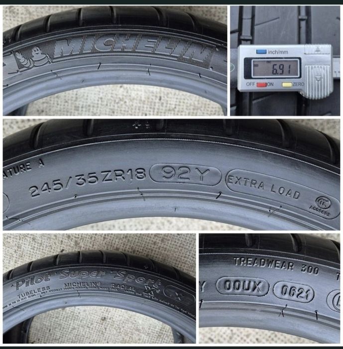 O bucată 245/35 R18 vară - una Michelin