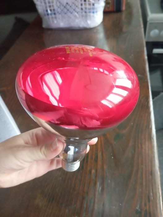 Запазена- Инфрачервена крушка за нагревки- Philips