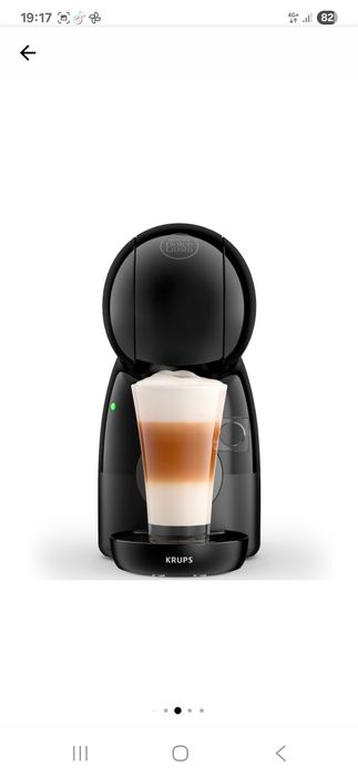 Espressor KRUPS cu capsule NESCAFÉ® Dolce Gusto® Piccolo XS KP1A3B10,