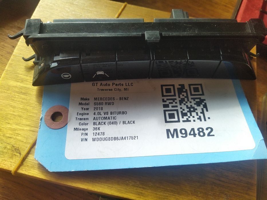 Конзола за асистенти,стъкла  и пищялки на вратите за Мерцедес W 222