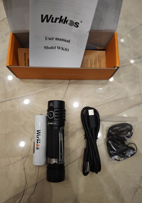 Продавам фенер Wurkkos WK03