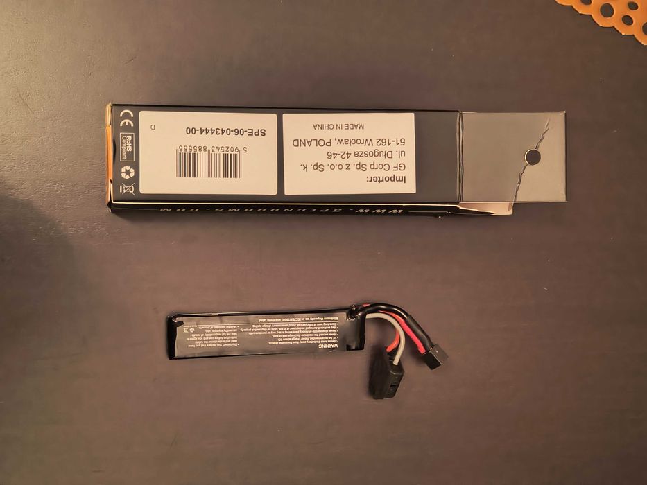 Airsoft батерия 650 mAh 7.4V T-Deans mini G-Tech Specna arms