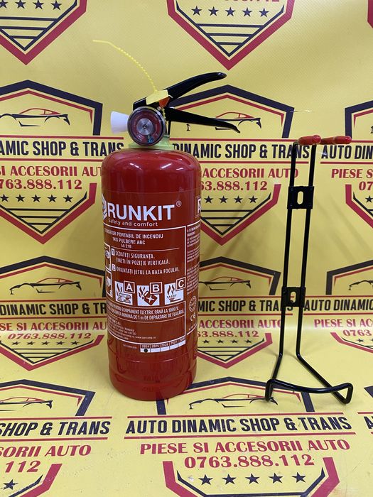 Extinctor stingator P1 1 kg cu pulbere auto moto comping valabil 2029