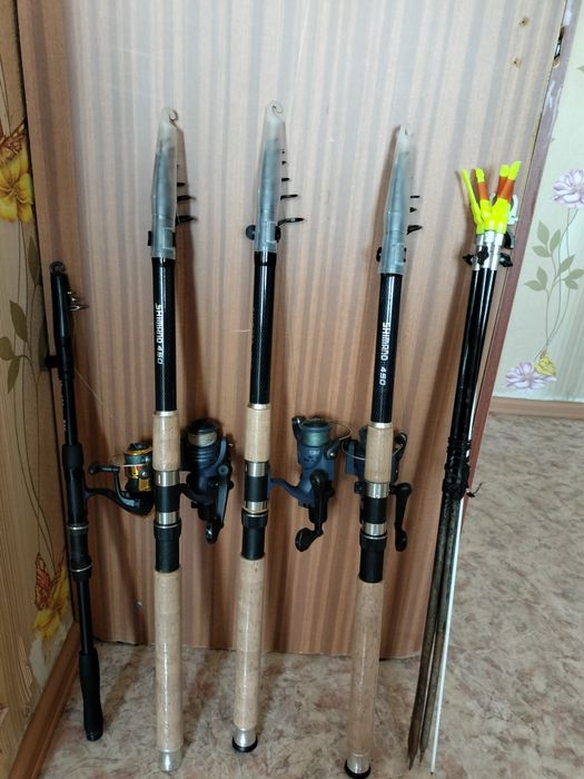 Удочки телескопические