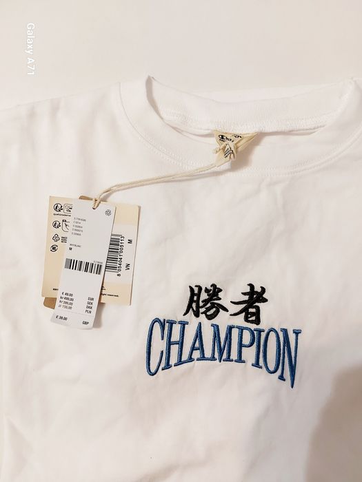 Tricou Oversize Champion alb XL