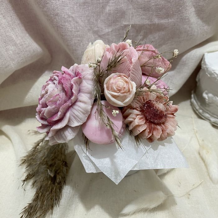 Aranjamente parfumate din ceara de soia