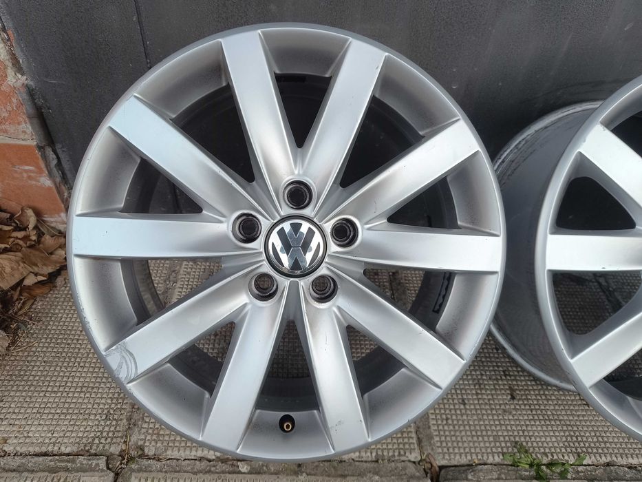 ОРИГИНАЛНИ джанти 17 'цола 5x112 7J ET54 VW Golf 6 / ФОЛКСВАГЕН Голф 6