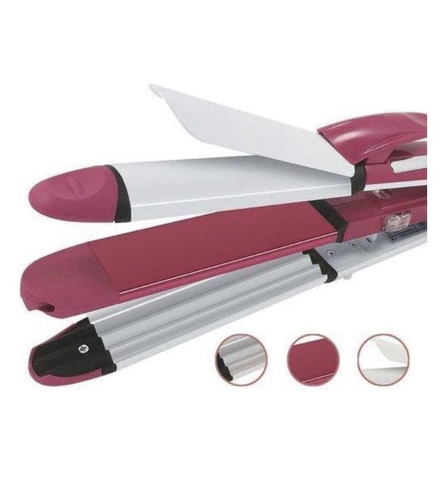 Плойка мини-гофре, мульстайлер 3 в 1.