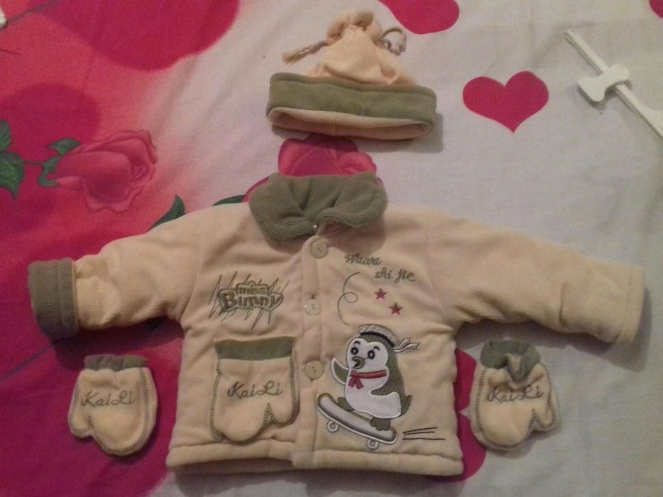 Бебешки / детски зимен комплект от 4 части 12 - 18 мес.