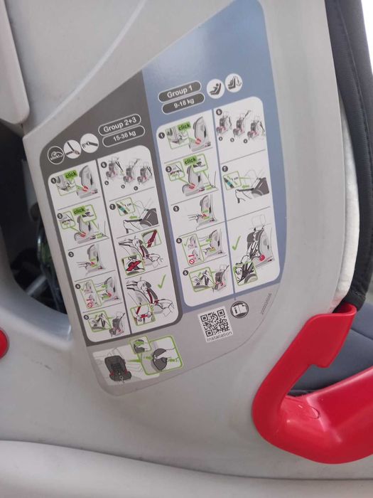 Столче за кола ISOFIX Britax Romer Advansafix III SICT Storm Grey