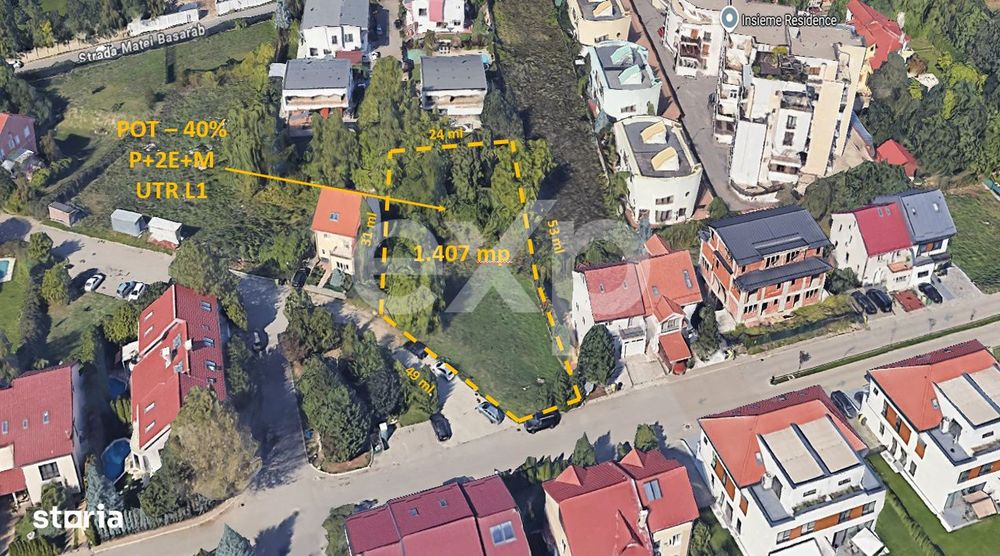 De Vanzare! Teren in complexul ''Baneasa Residential Park'' - Iancu Ni