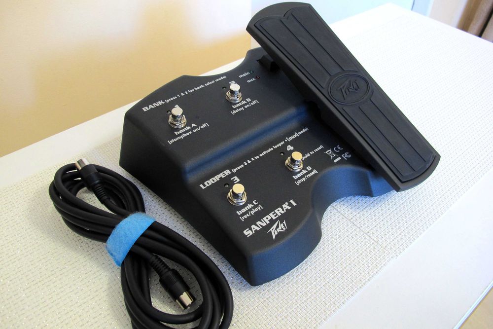 ПРОМО Peavey Sanpera I  - Volume/Wah/Looper/Pitch  expression  педал