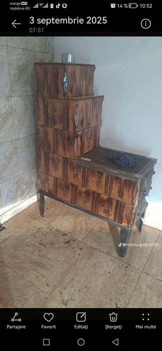 Sobe teracota pe cadru